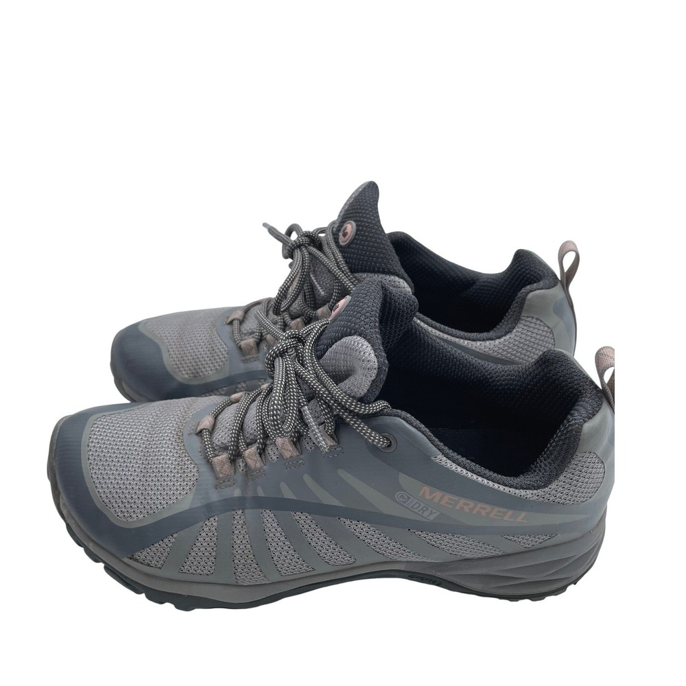 Merrell Siren Edge Q2 Waterproof Hiking Shoes Women Low Top Sneakers Sz 8